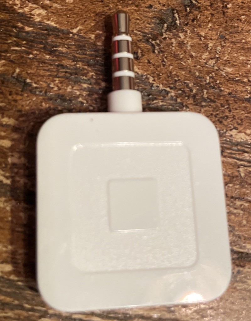 Square – Magstripe Reader with 3.5mm Headphone Connector – White