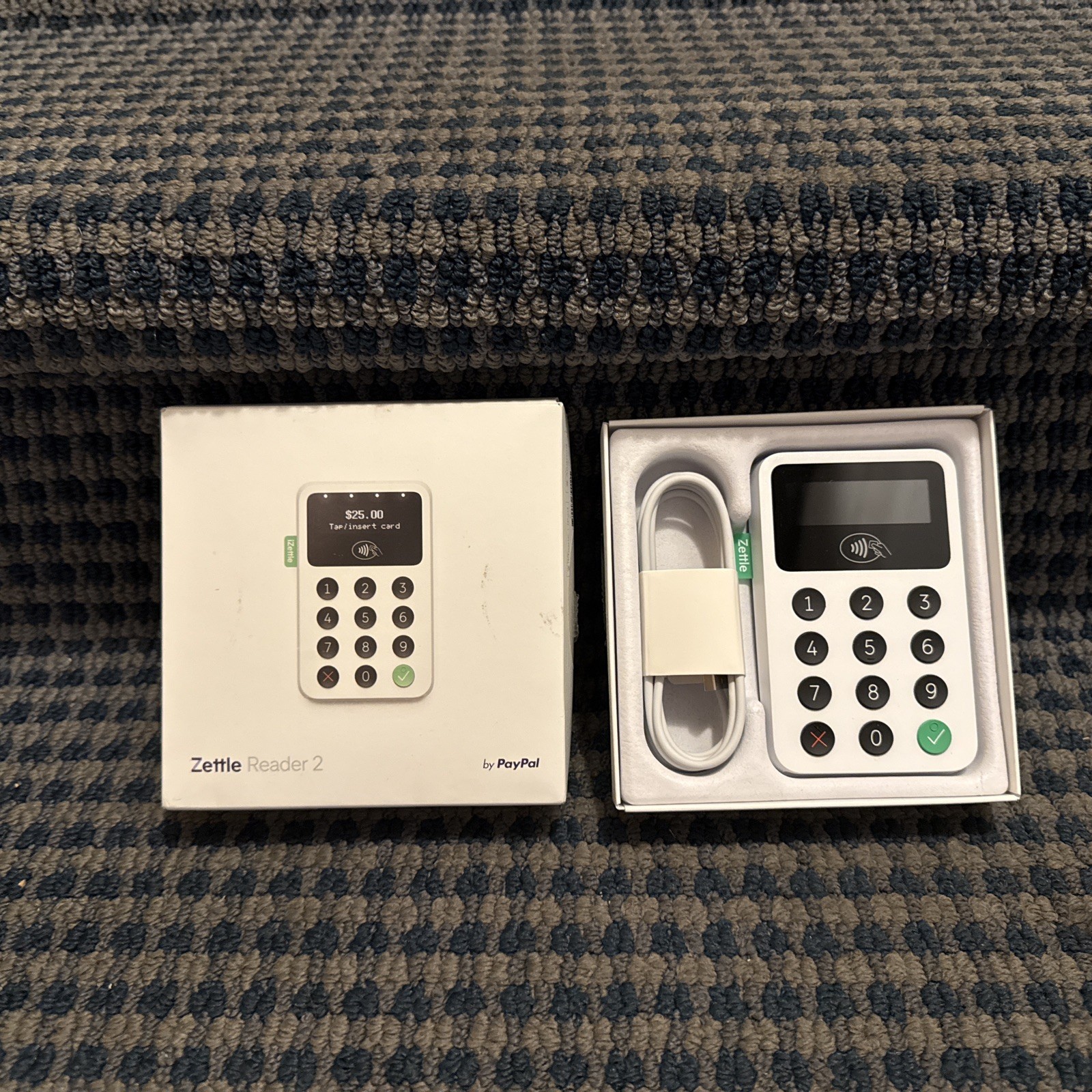 2020 Zettle Reader 2 White by PayPal | Contactless Chip & PIN | New Open Box