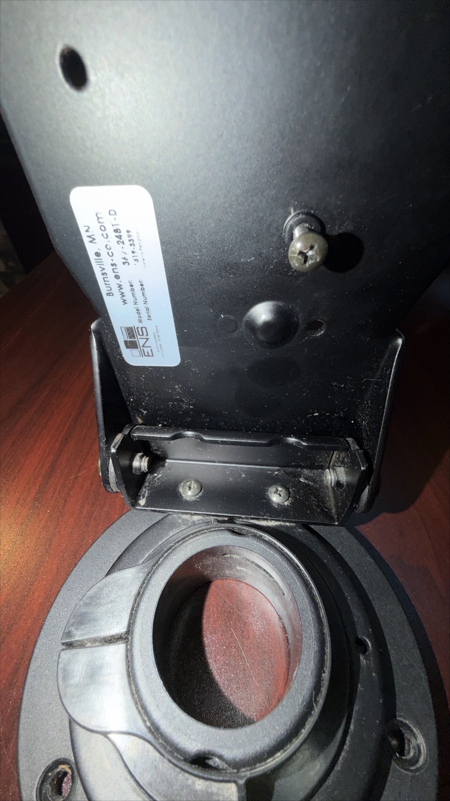 Black Verifone Pinpad M440, MX925, MX915 Tilt Swivel Stand