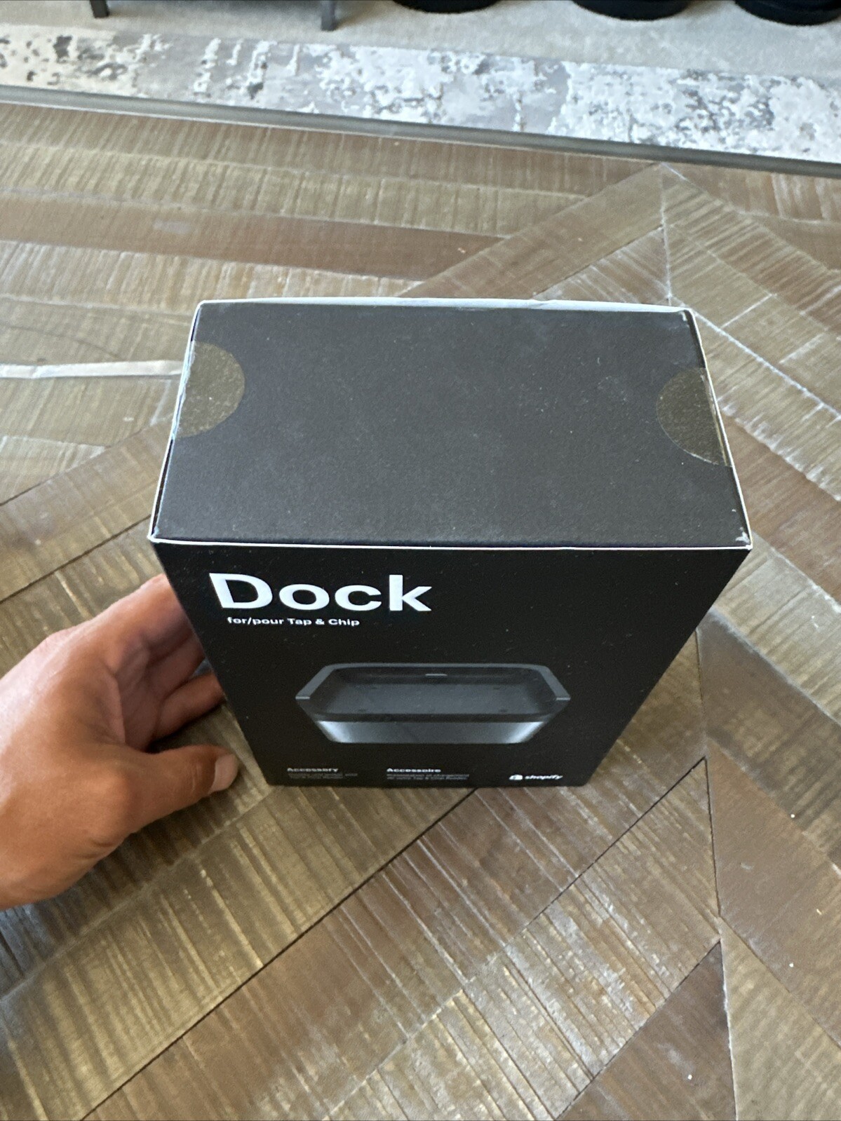 NEW Shopify S1802B Dock for Tap and Chip POS Card Reader Model S1801