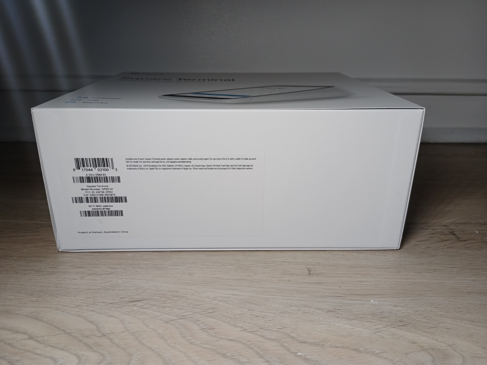 Sealed Square Terminal – Credit Card Machine | Mobile POS SPD2-01