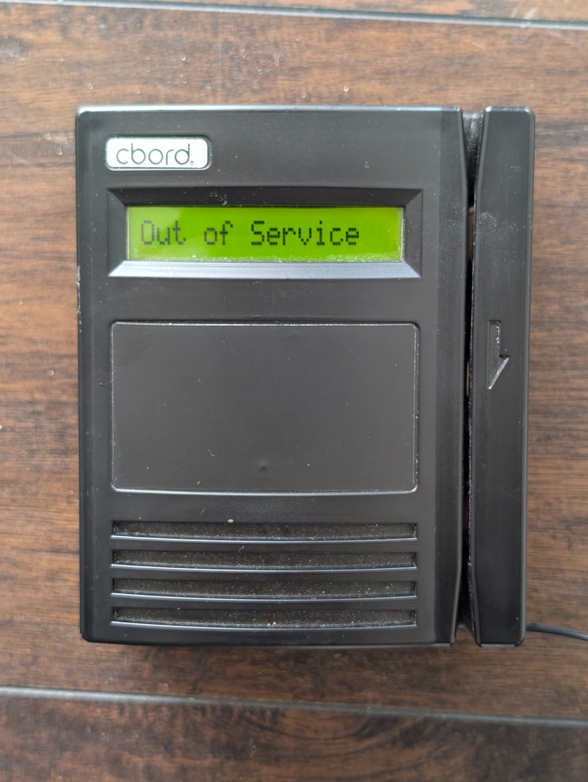 CBORD IP Card Reader Terminal – Attendance Logger – Tested & Works – CS Gold