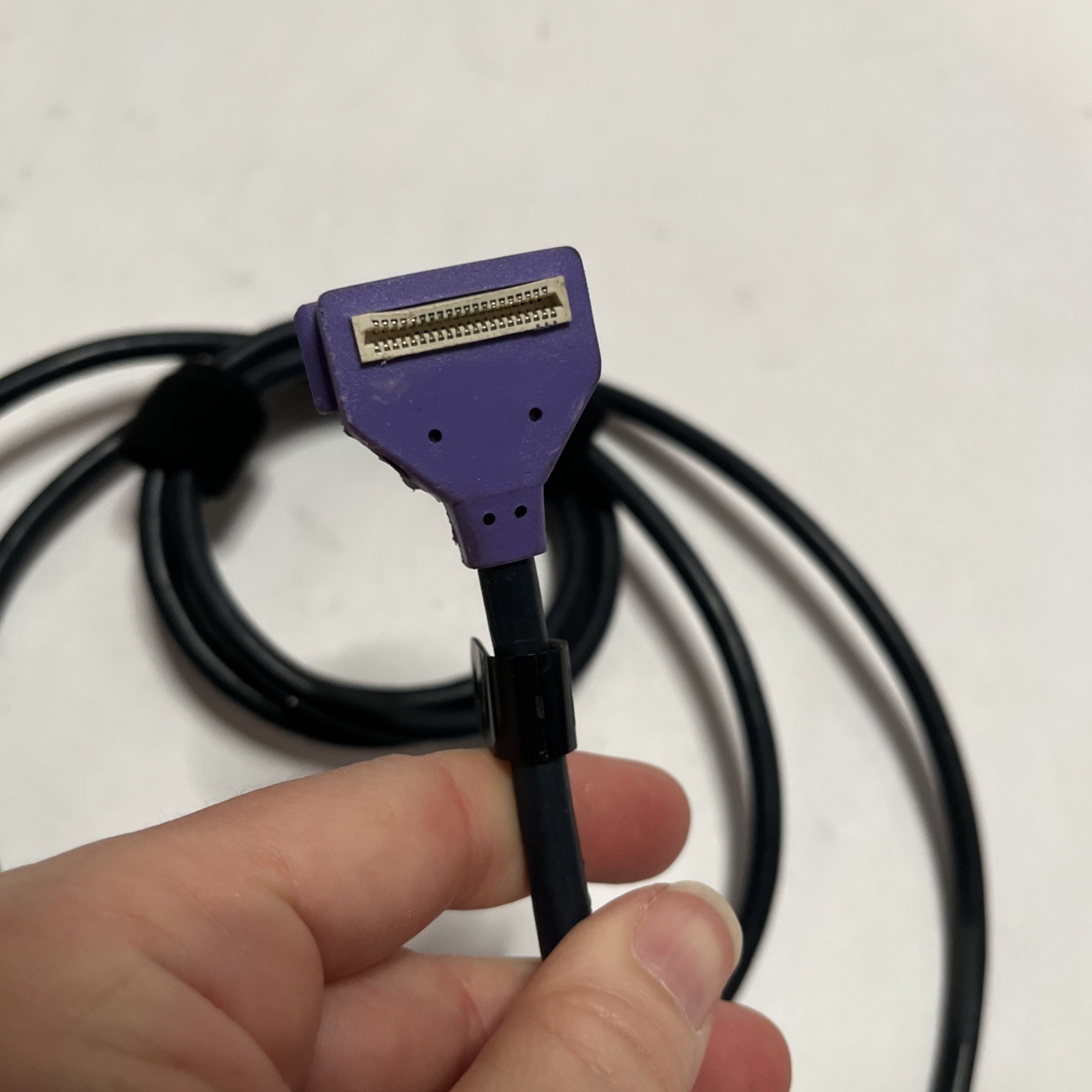 Verifone 24173-02-R Purple Multiport Ethernet Switch Cable with AC Adapter (M1)