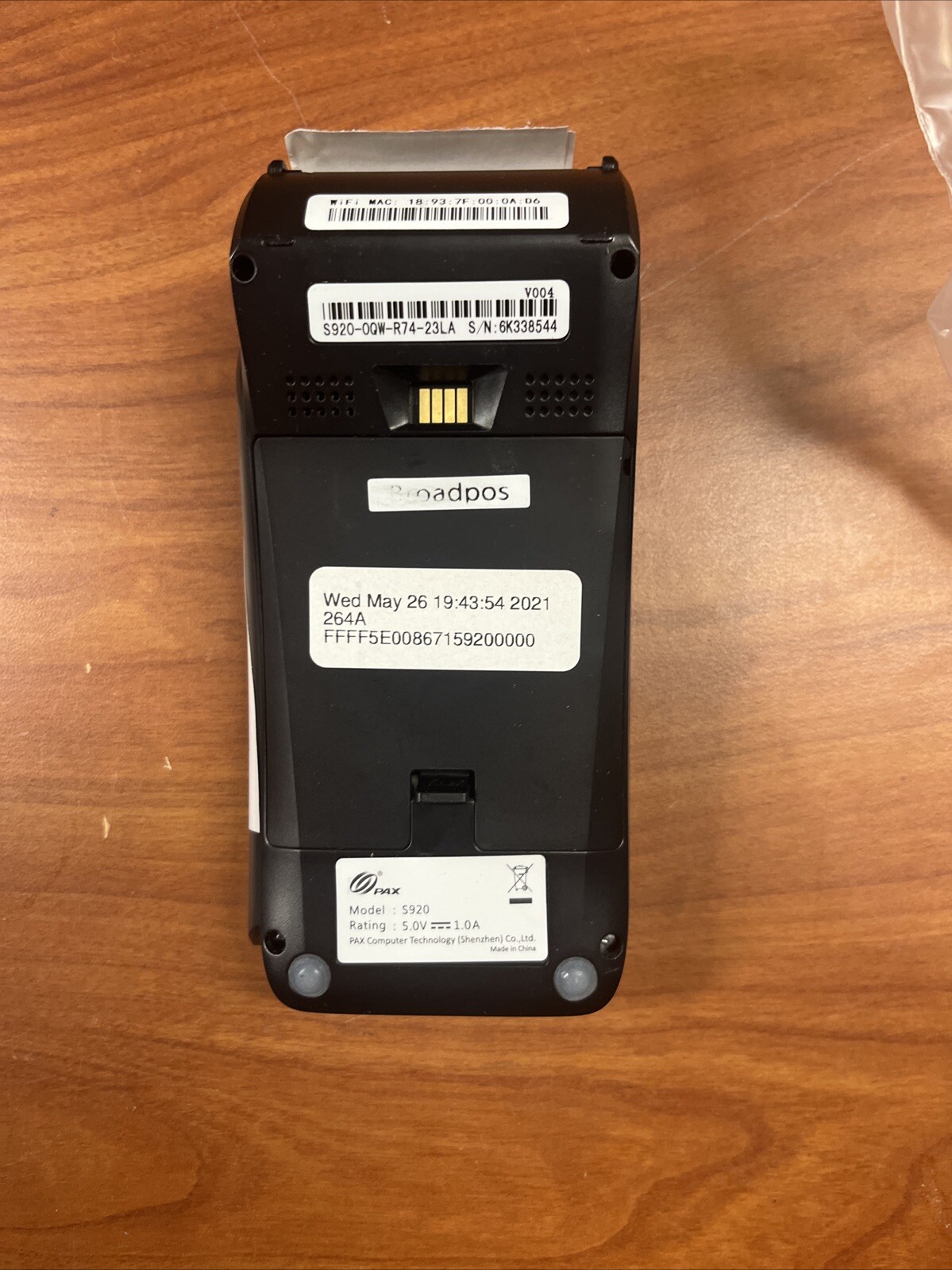 NEW PAX S920 Mobile POS Credit Card Terminals Bluetooth Wireless