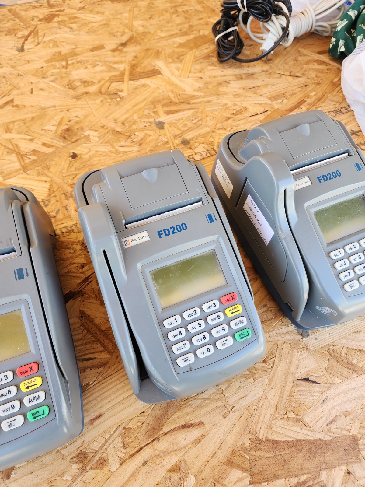 🔥Lot of First Data Credit Card Reader FD200 in great condition LOOK