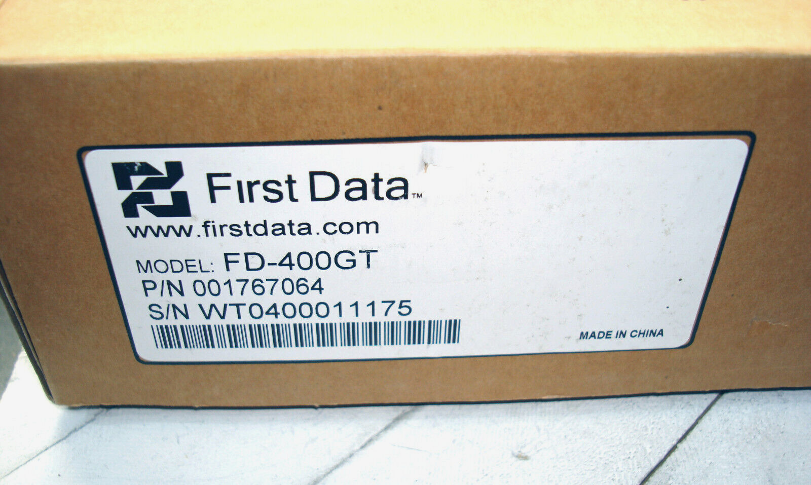 First Data FD400GT GPRS Wireless Terminal Convenient Business Transactions Mint