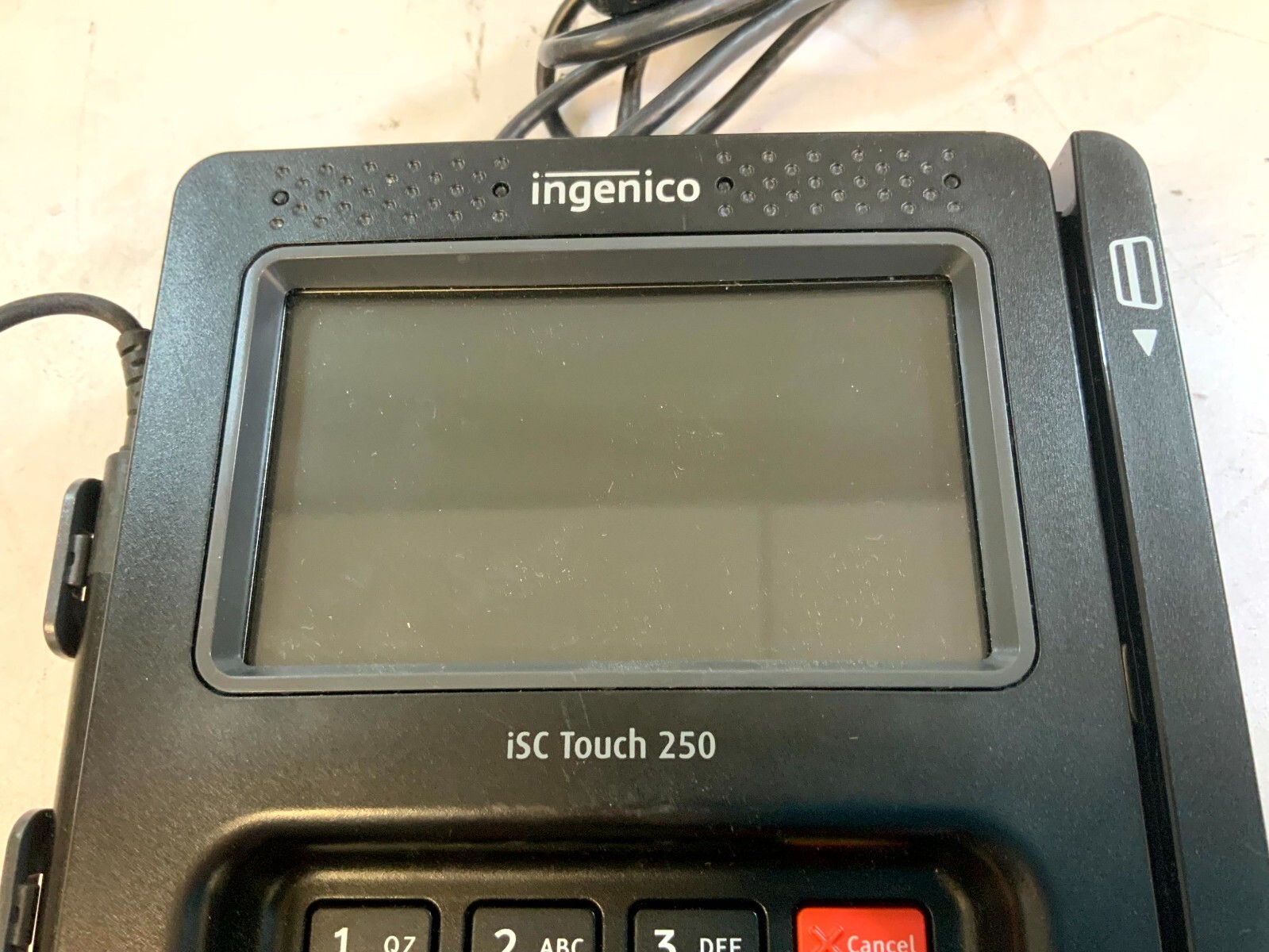 Ingenico iSC Touch 250 ISC250-V4 NFC Payment Terminal Black 4.3″ Widescreen O2D*