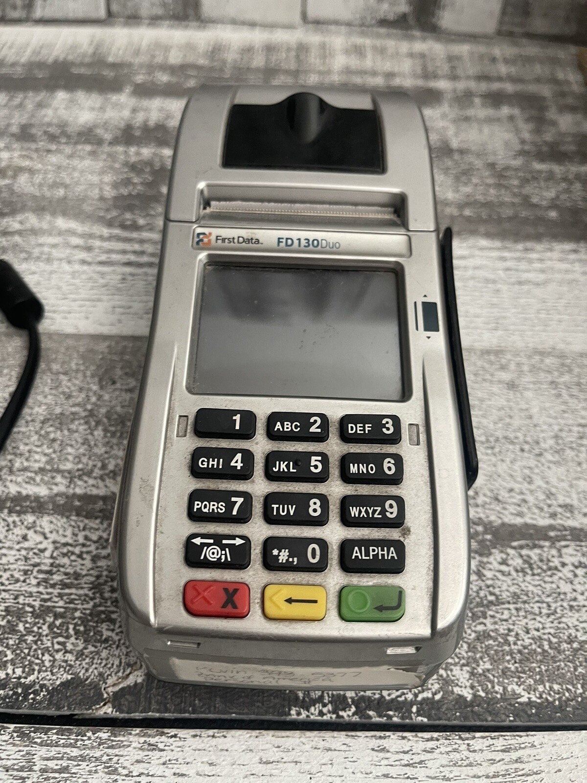 First Data FD130 EMV NFC Dial/IP Credit Card Machine & First Data FD 35