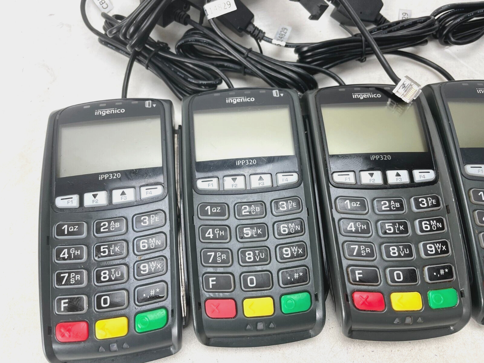 LOT OF 5 Ingenico iPP320 Pin Pad Payment Terminal Swipe Card Reader IPP320
