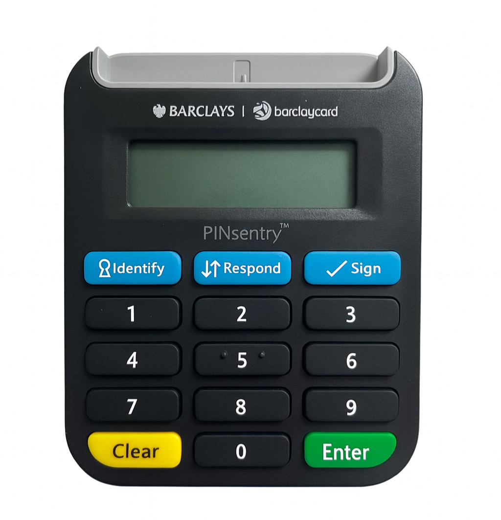Barclays Barclaycard PINsentry Card Reader – Online Banking Security Device