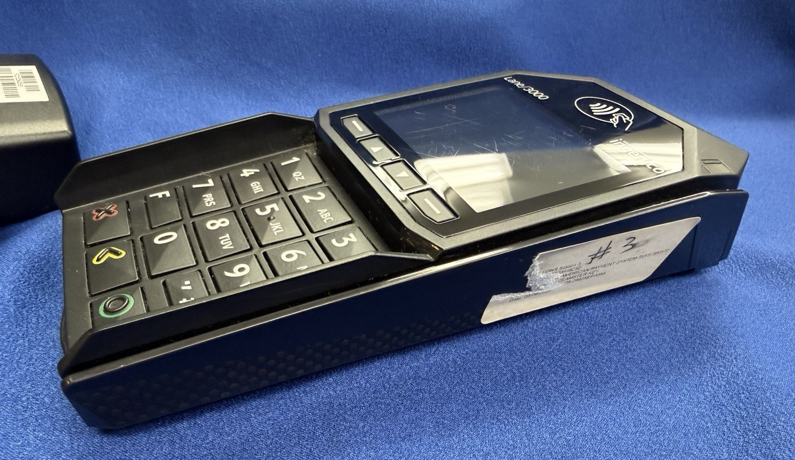 Ingenico Lane/3000 Credit Card Machine Terminal w/Power Supply -No USB- FREE S/H