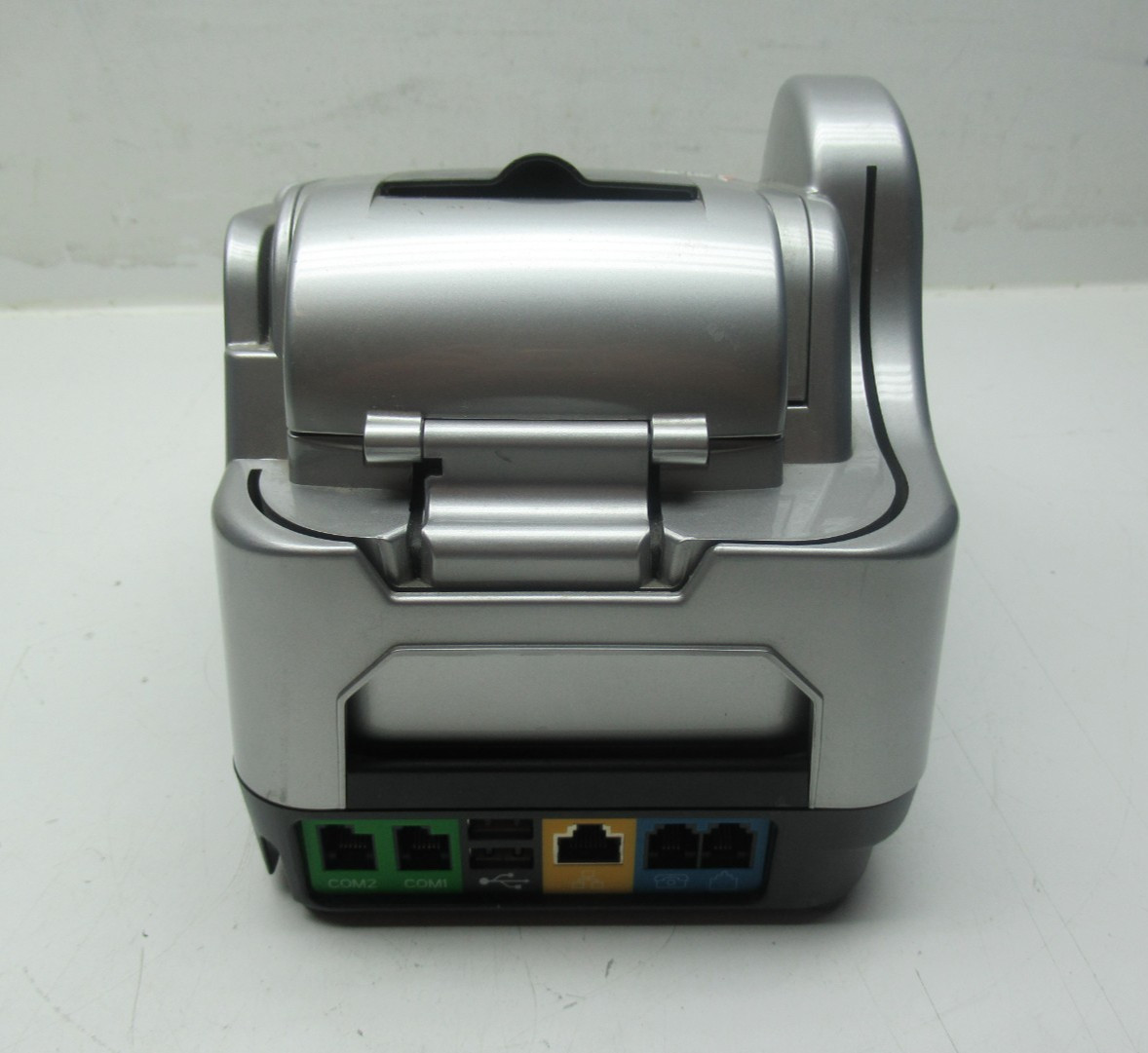 FirstData Silver Wireless Portable Terminal Credit Card Machine No Power Adapter
