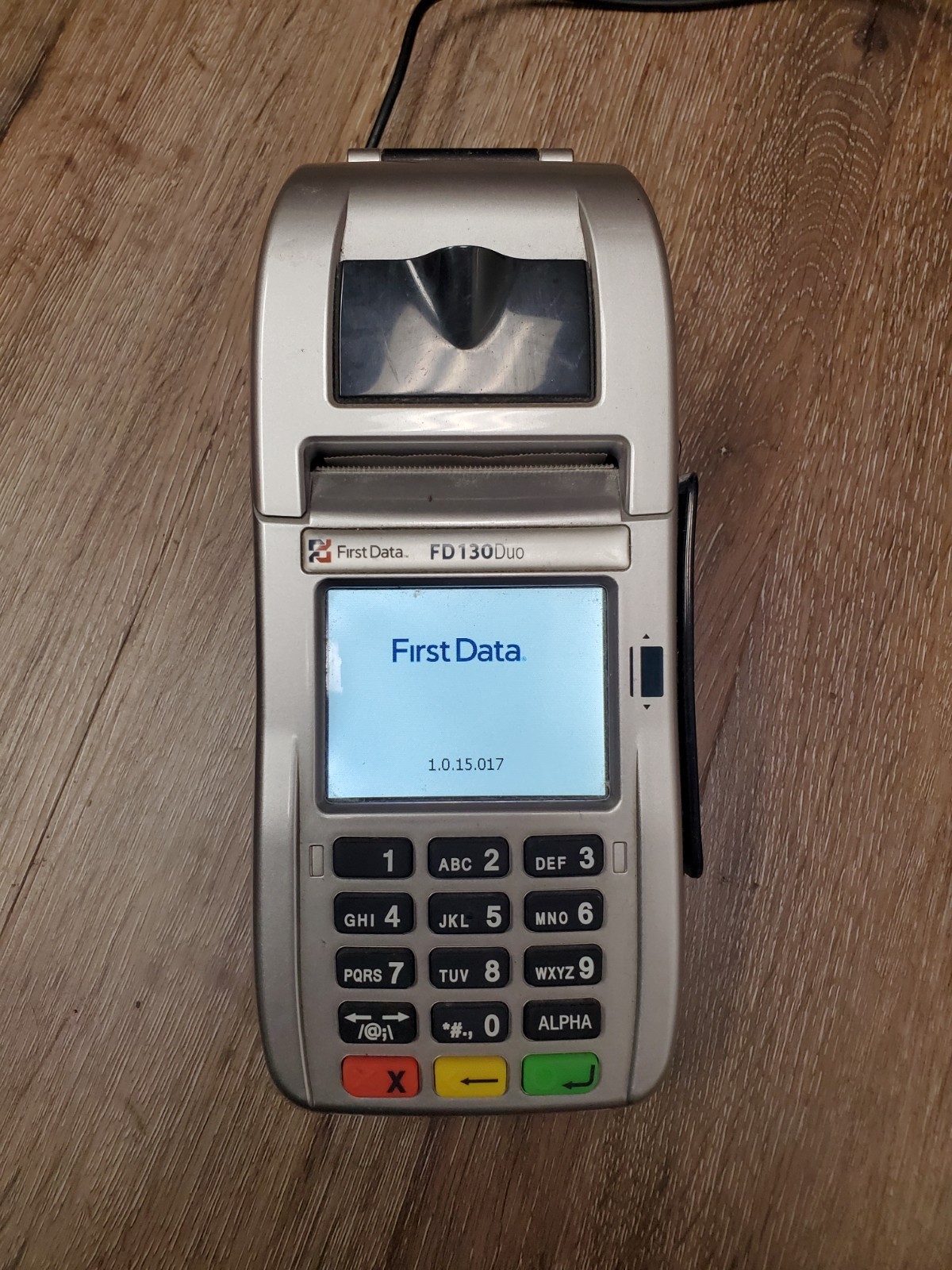 First Data FD130 Duo Credit Card Terminal