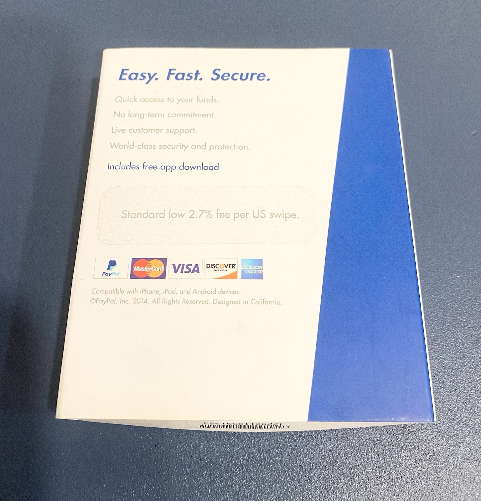 PayPal Mobile Credit Card Reader Swiper For iPhone and Android