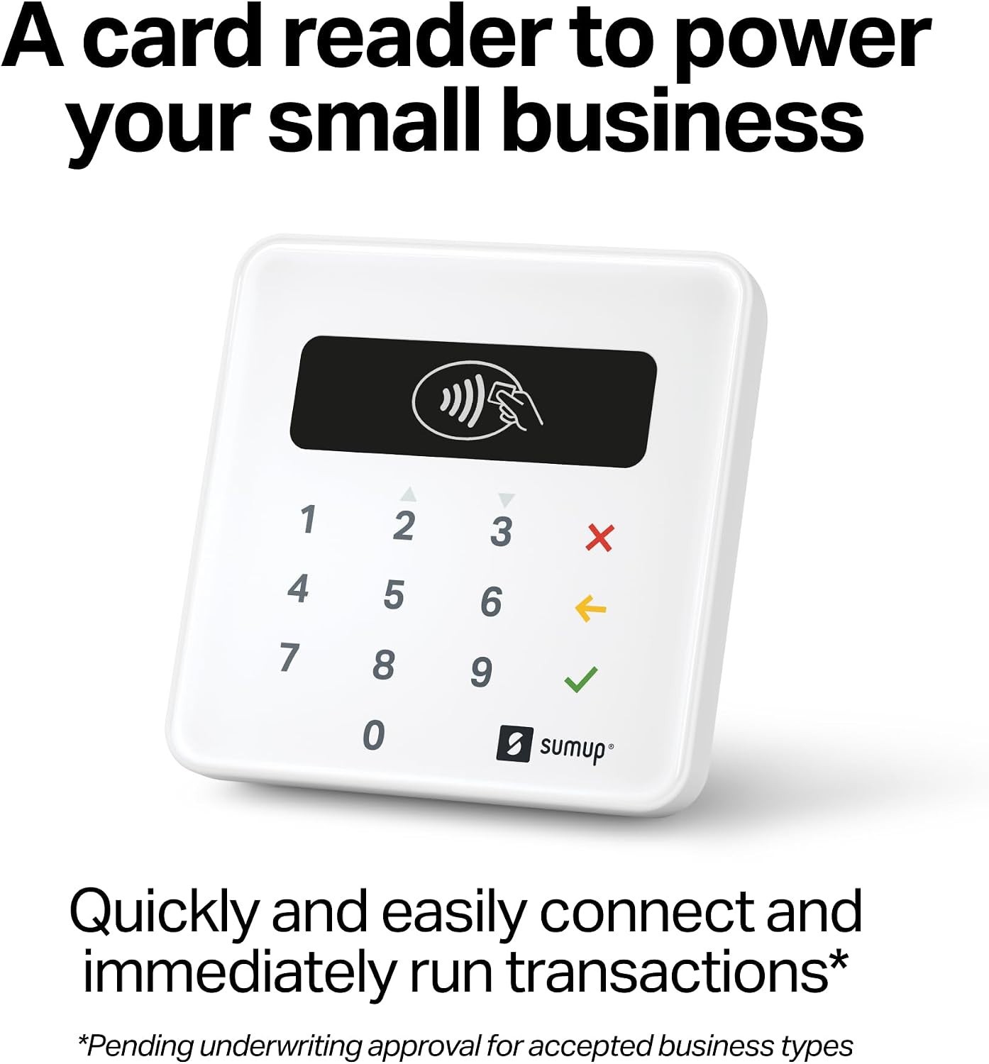 Sumup Plus Card Reader Bluetooth – Nfc Rfid Credit Card Reader For Smartphone