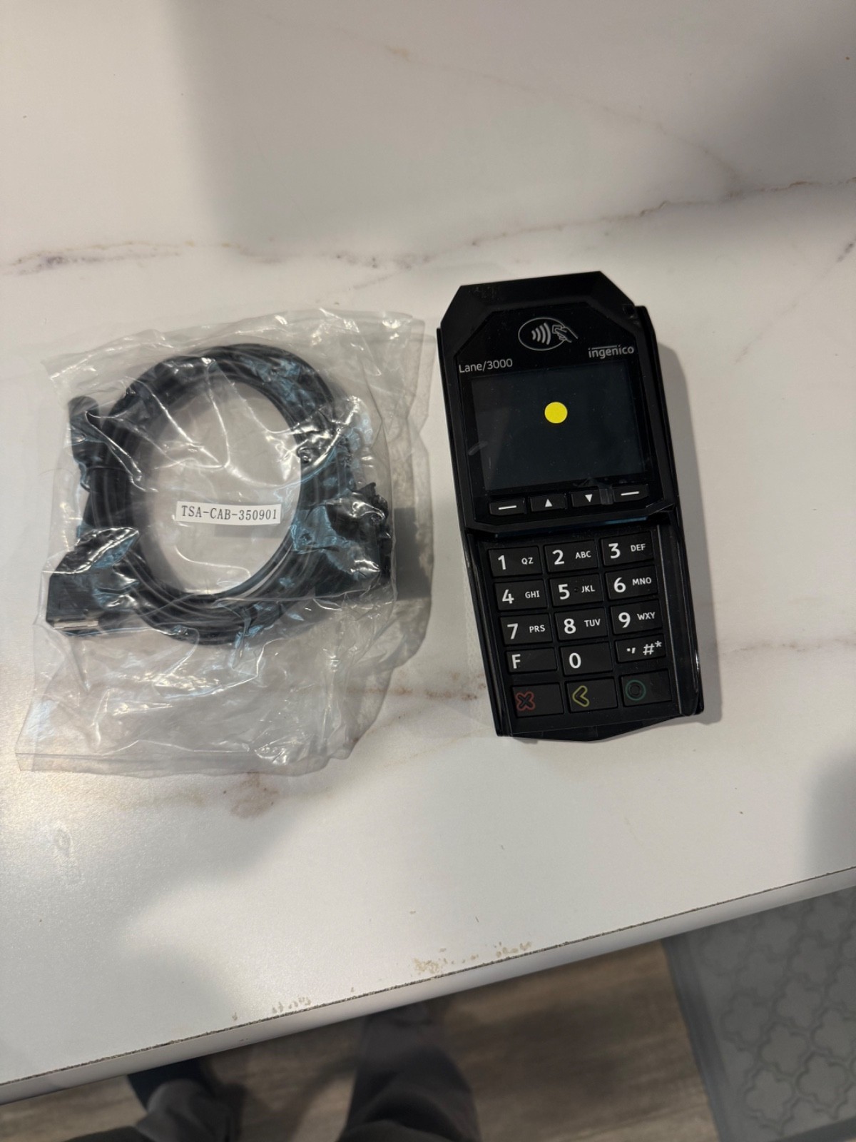 Ingenico Telium TETRA Lane/3000 PCI V5 Payment Terminal – Black…