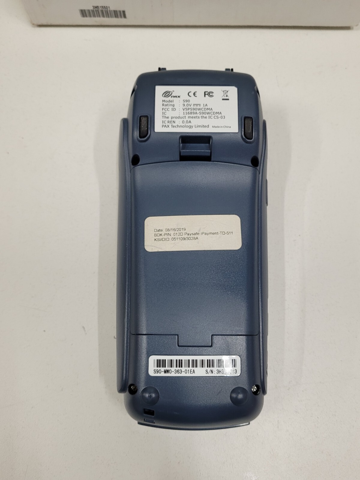 Pax S90 Wireless 3G Mobile Credit Card Reader Payment Terminal