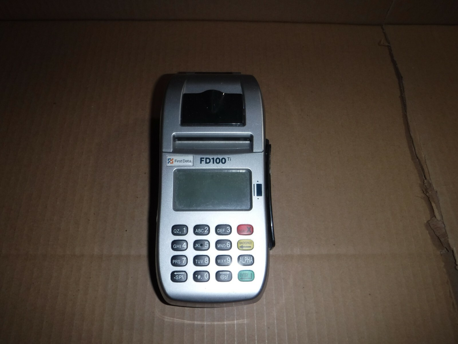 First Data FD100ti Credit Card Machine