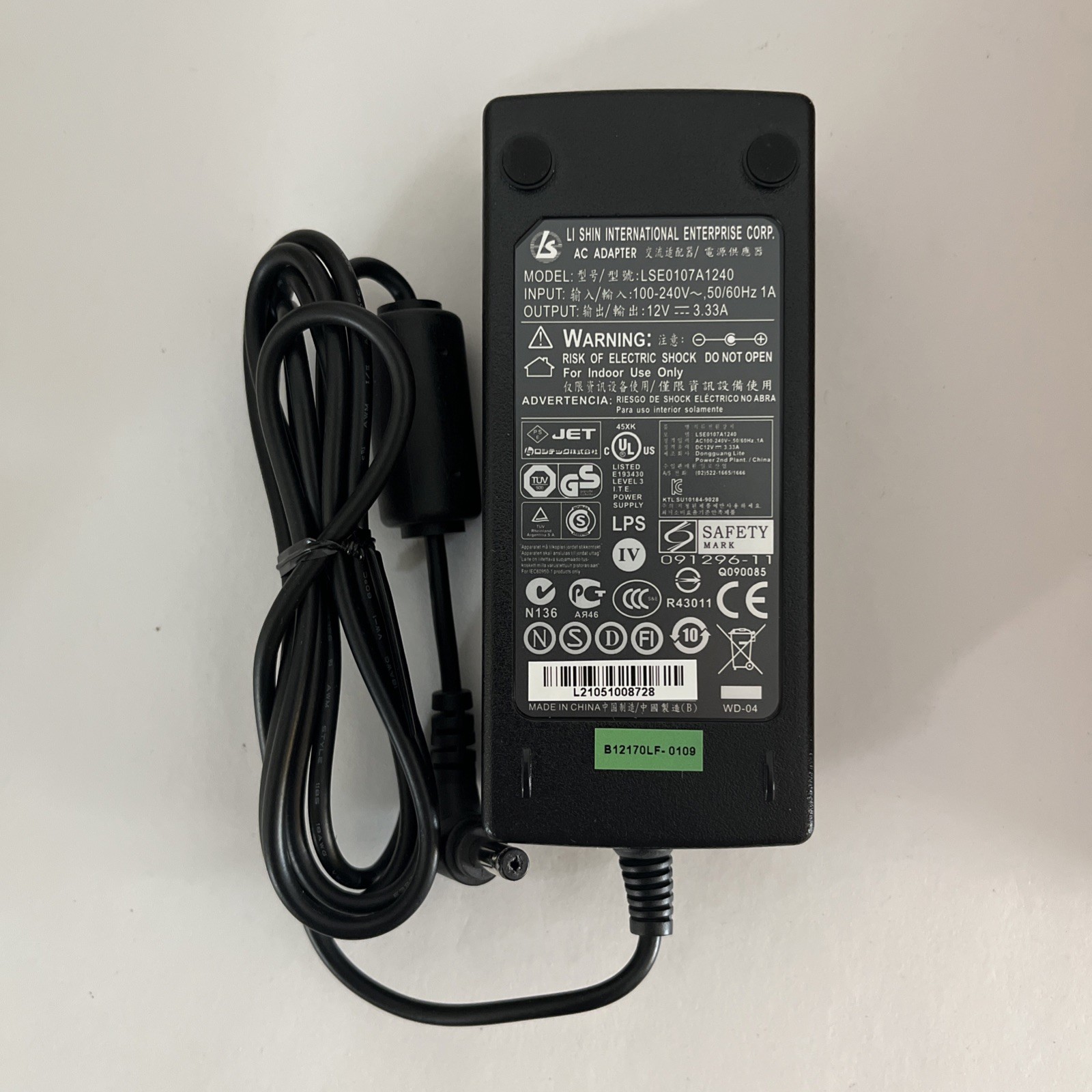 New Open Box First Data FD50 Ti Credit Card Reader Terminal With Pin Pad (F4)