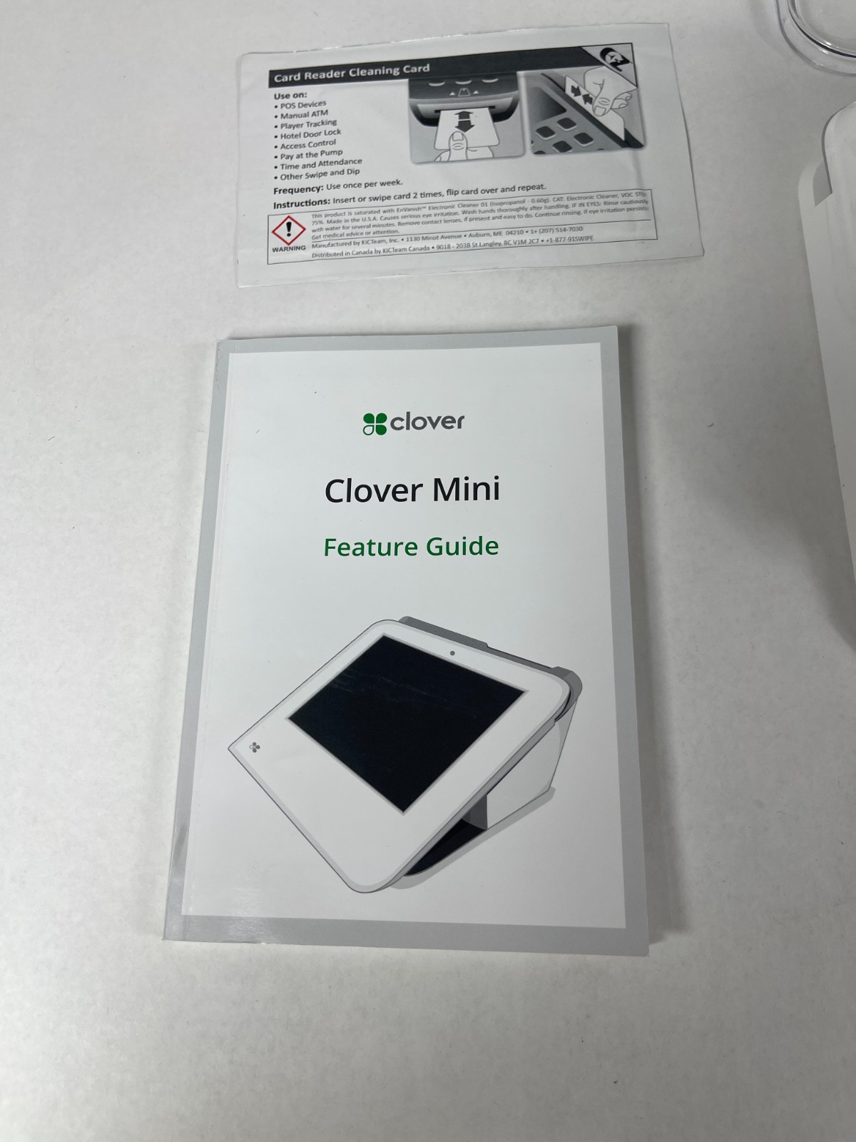 Clover Mini C300 POS System Wi-Fi Model – Power Supply Interface not included