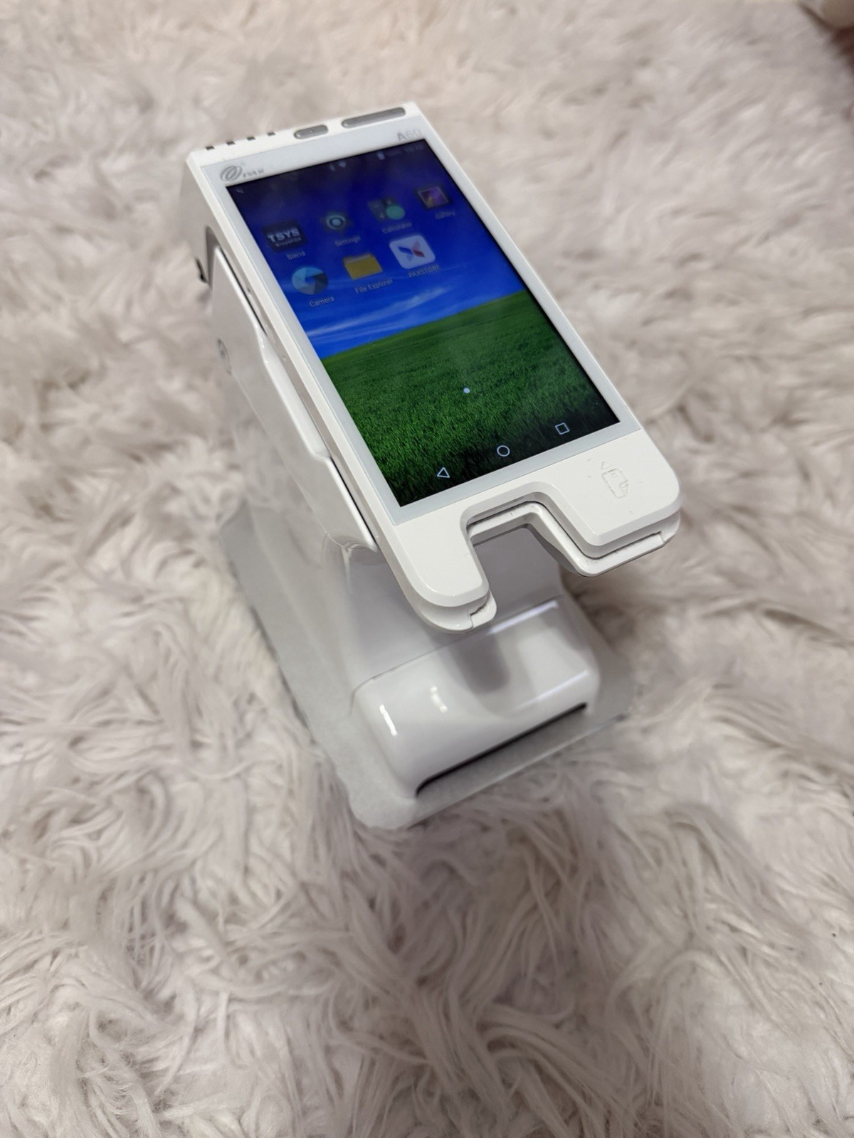 Pax A60 **UNLOCKED** With Charge Base BP60A, AS IS