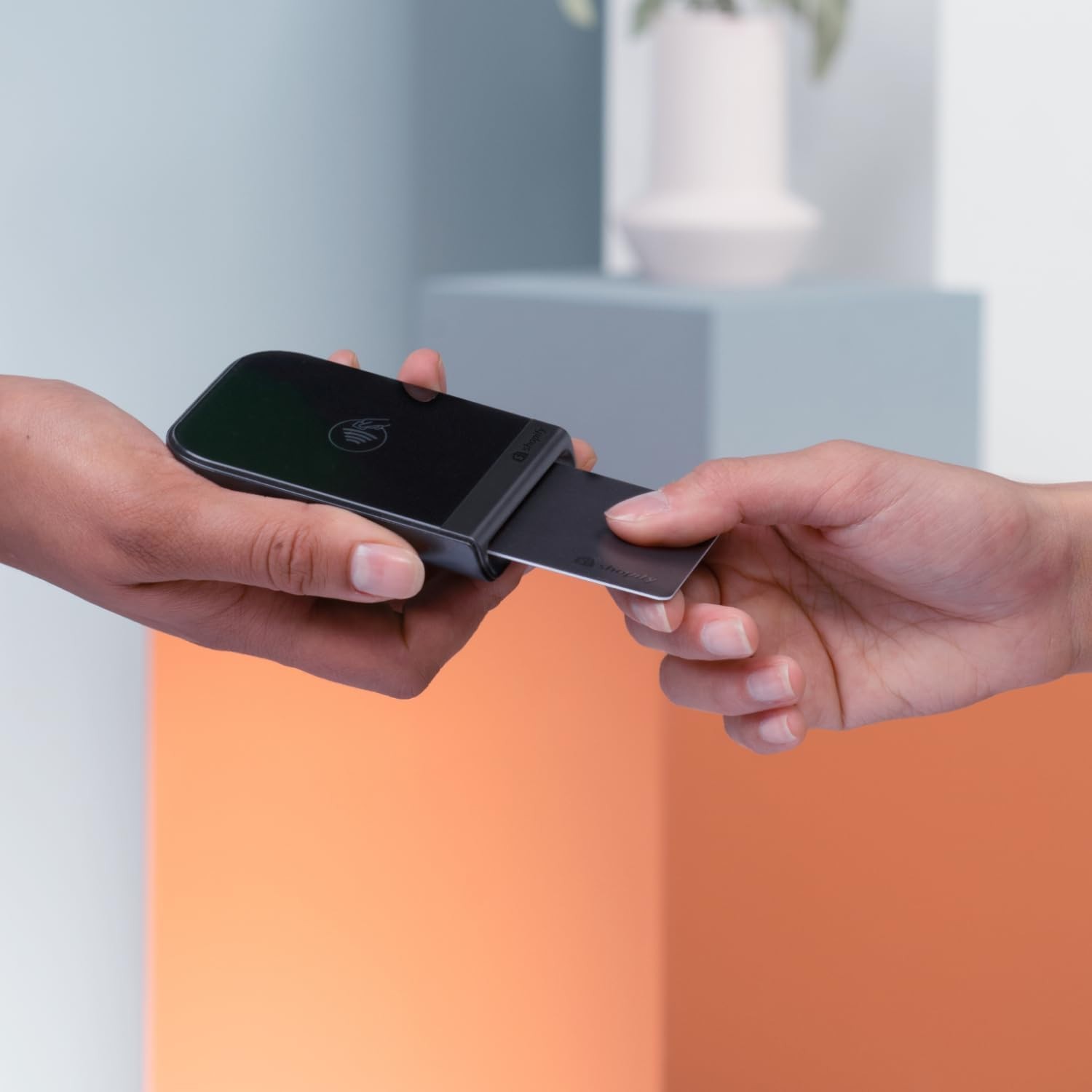 Shopify Tap & Chip Card Reader Model S1801B POS Wireless Bluetooth No Dock