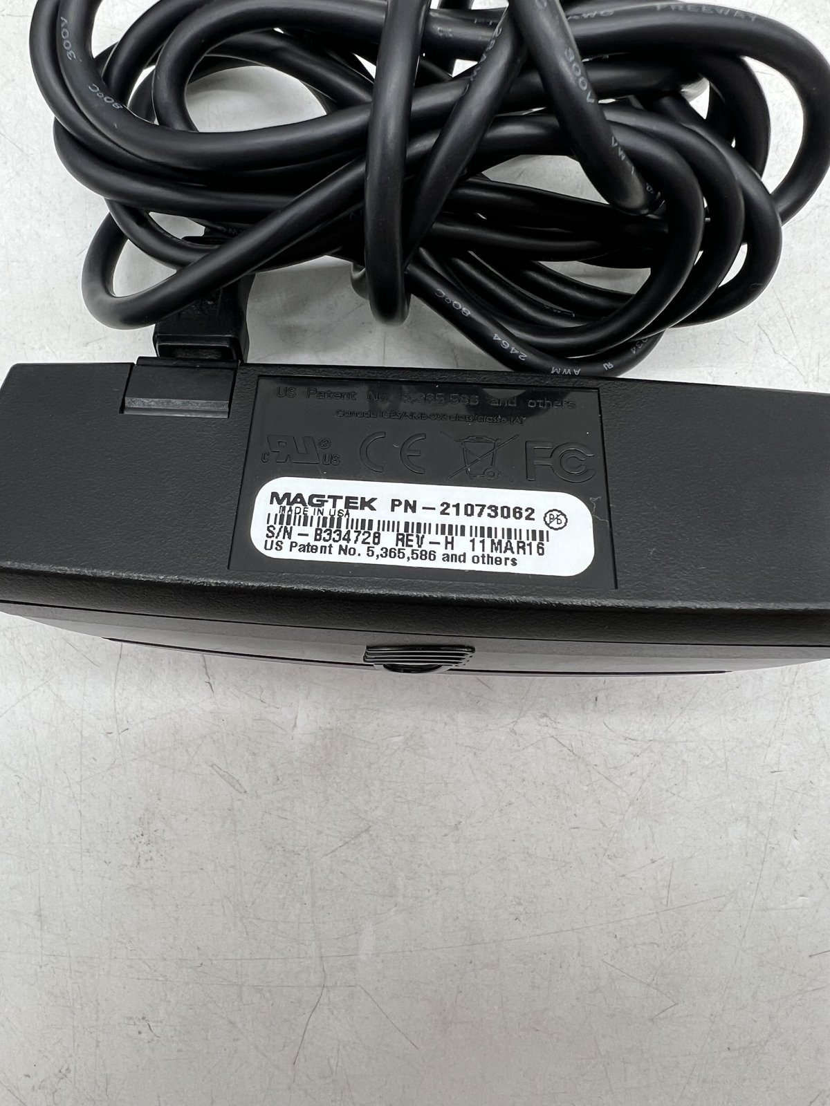 MagTek 21073062 USB Credit Card Swiper V5 – Black Free Shipping