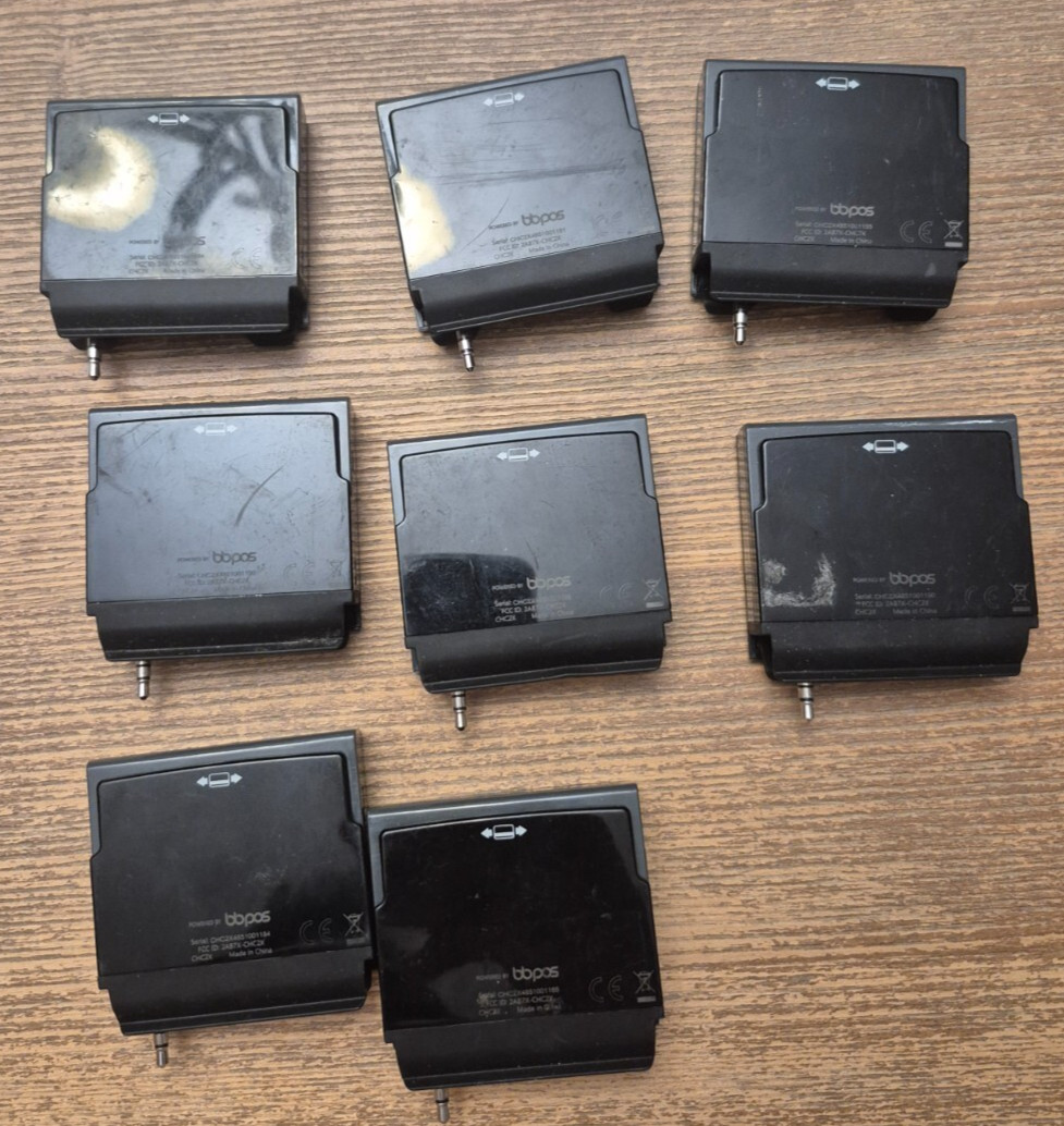 BBPOS Chipper 2X Plug In Card Reader 2AB7X-CHC2X Black Older Style Aux