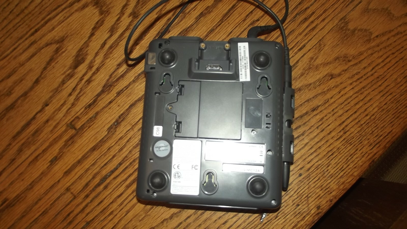Ingenico iSC250 ISC Touch 250 Credit Card Terminal w/ Stylus NO cord WITH STAND!