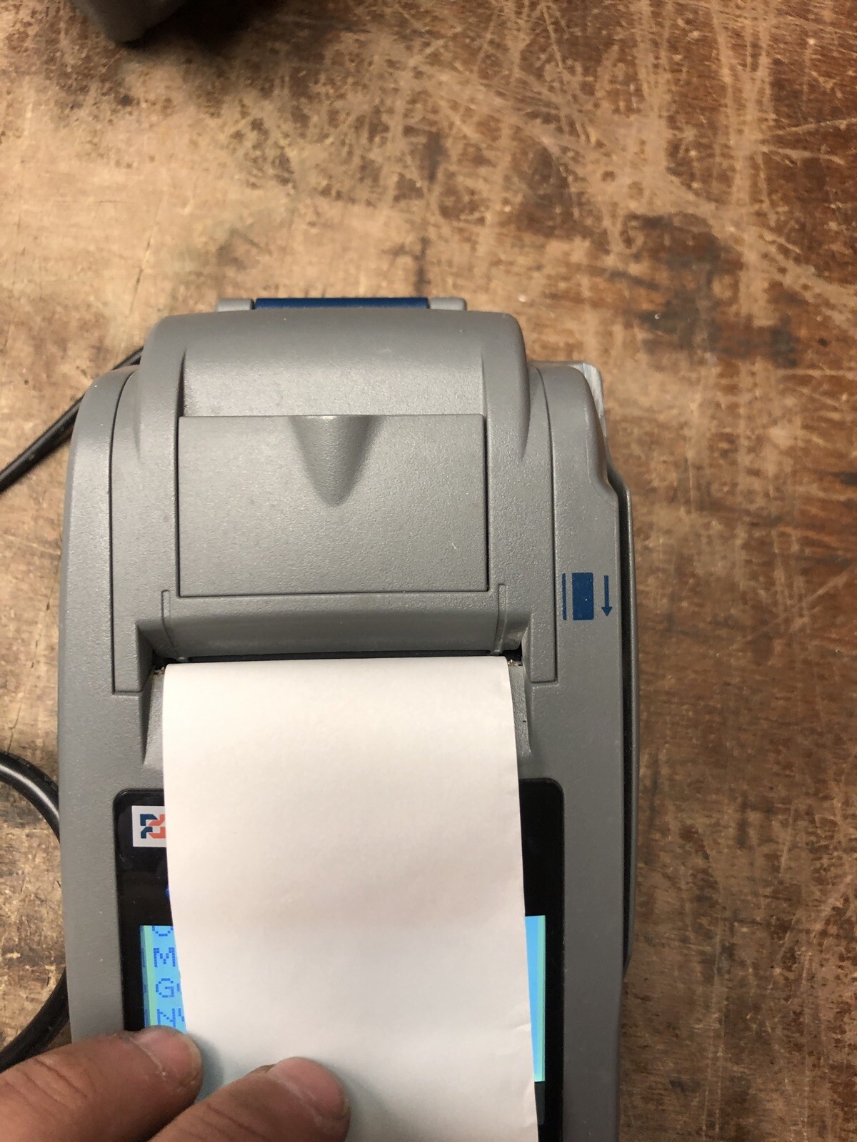 First Data FD-50 Credit Card Terminal W/Pin Pad. Used in Good Condition, Tested.